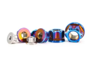 M6 GR2 Titanium Flange Nut